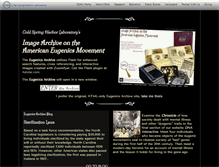 Tablet Screenshot of eugenicsarchive.org
